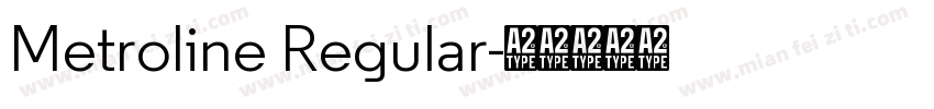 Metroline Regular字体转换